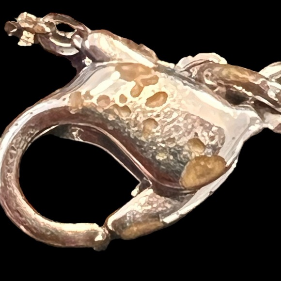 RARE Dior Vintage Logo Spellout Necklace - Picture 11 of 12